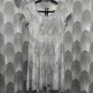 MICHAEL KORS Snake Print Skater Dres